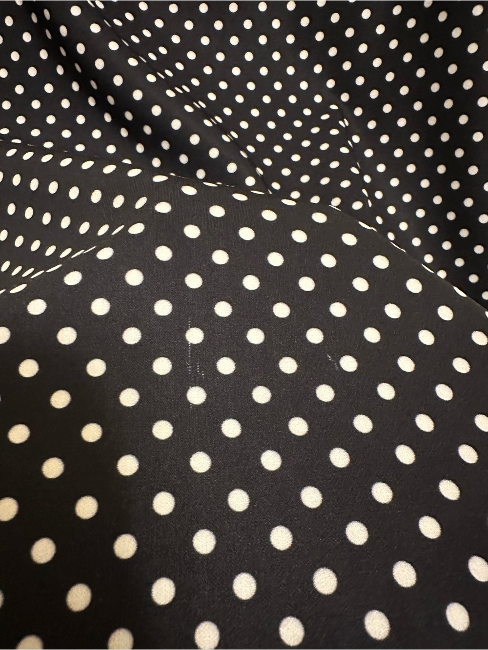 St. John Polka Dot Skirt Black And White 12 - Picture 2 of 7